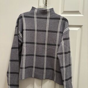 Max Studio Color Block Top